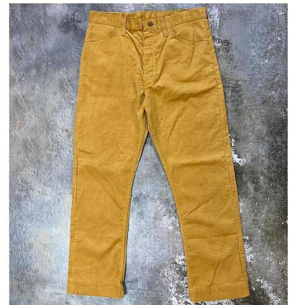 Streetwear × Vintage 70s Brown Corduroy Maverick … - image 2