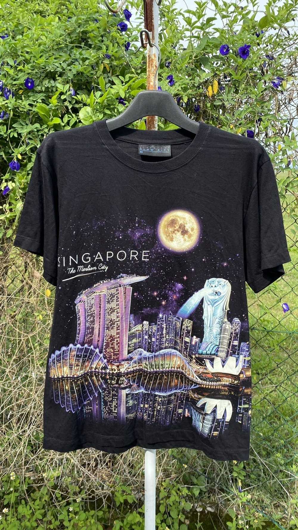 Streetwear Singapore Glow City Graphic Tshirt - image 1