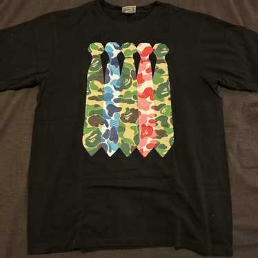 Bape #11 Bape Camo Ties Tee Black Large - image 1