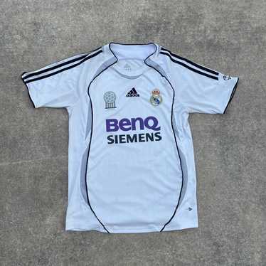 REAL MADRID 2009 2010 HOME ADIDAS FOOTBALL SOCCER SHIRT JERSEY CAMISETA #9  RONAL