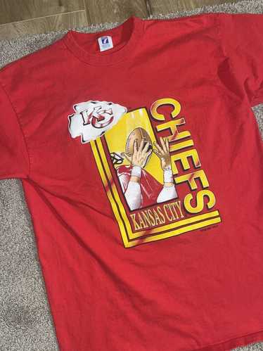 NFL Script Kansas City Chiefs Oversized T-Shirt D01_972