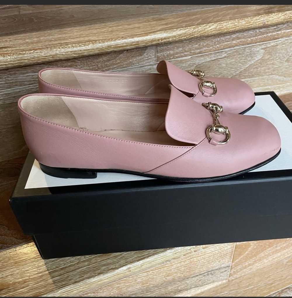 Gucci Gucci Soft Pink Loafers - image 3