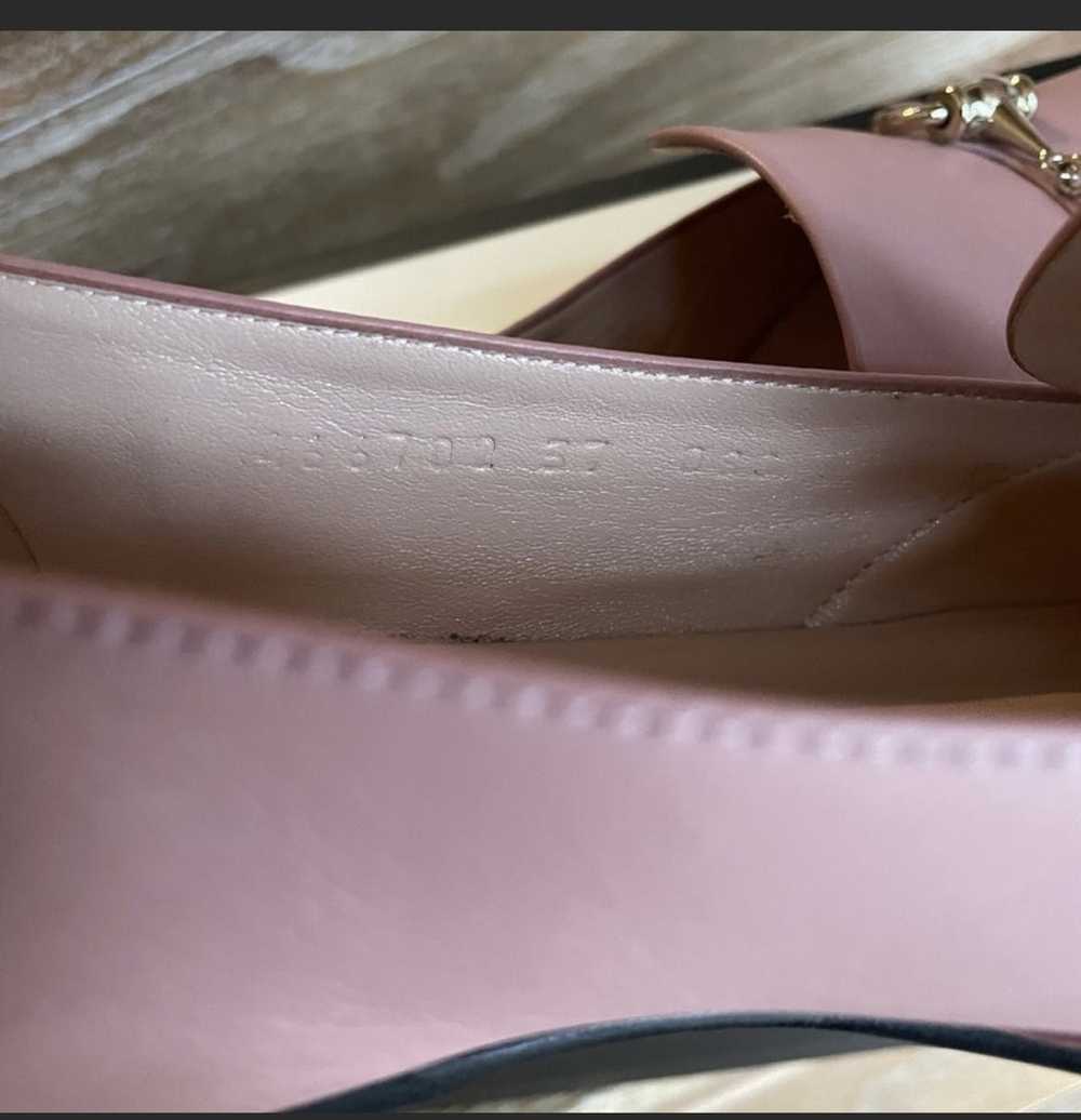Gucci Gucci Soft Pink Loafers - image 6
