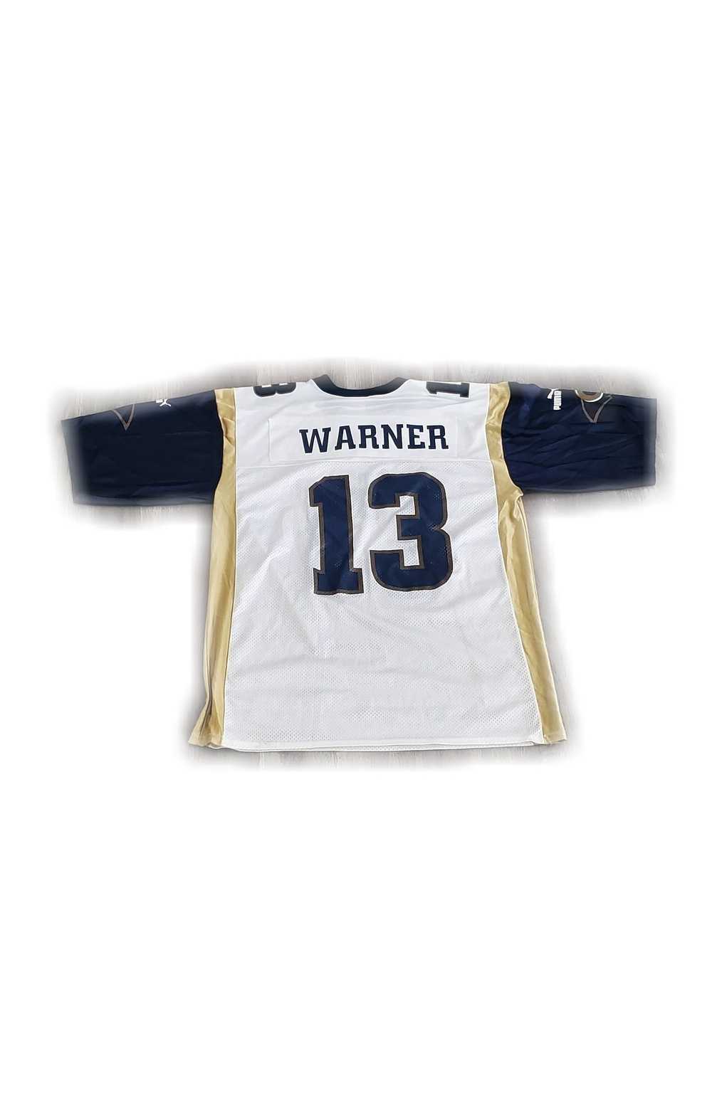 2000 ST. LOUIS RAMS WARNER #13 PUMA JERSEY (HOME) L - Classic