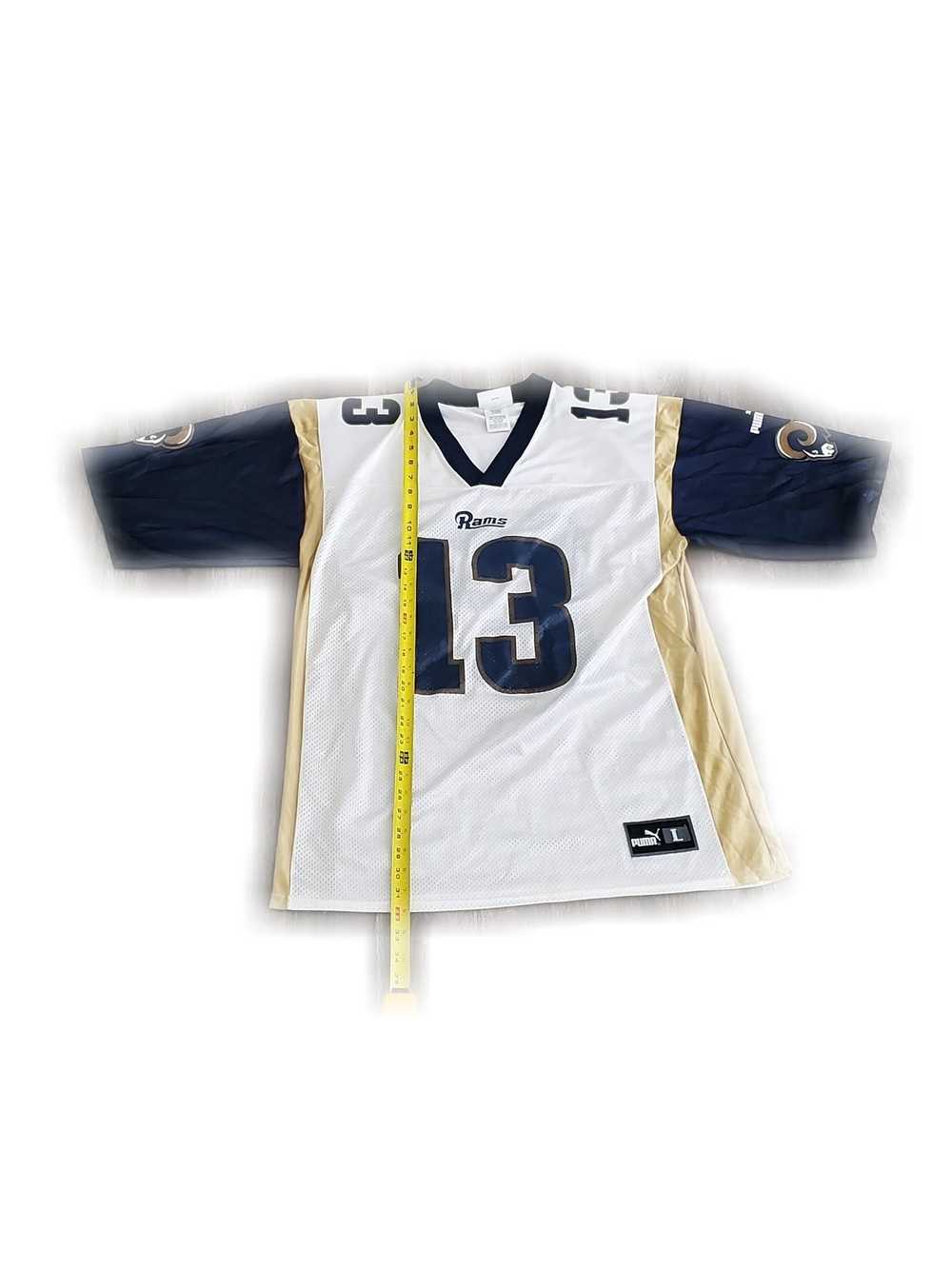 Vintage Logo Athletic St Louis Rams Kurt Warner Jersey. Large — TopBoy