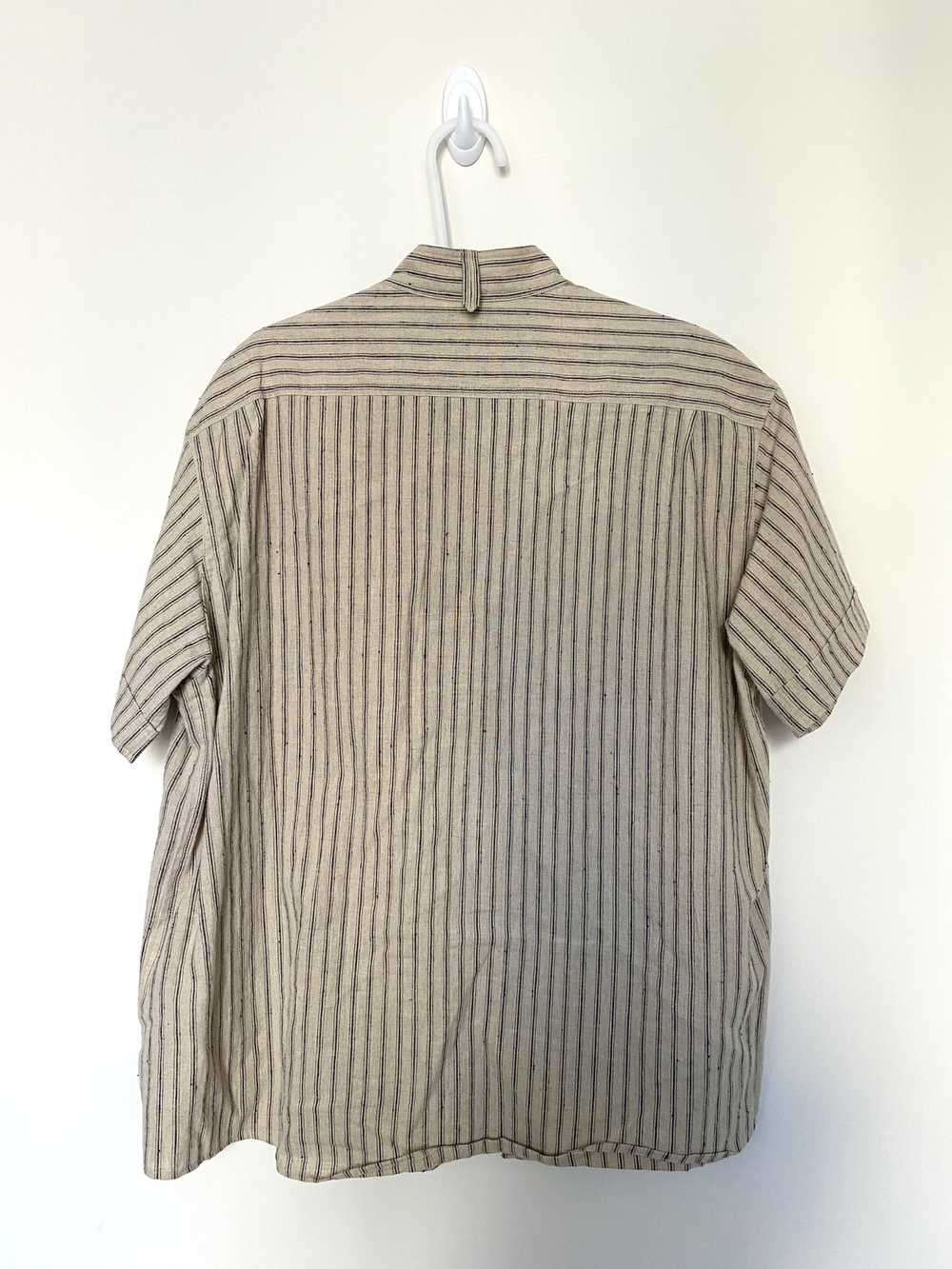 Snow Peak Snow Peak C/L Stripped Shirt - Natural … - image 4