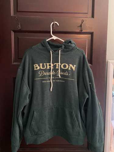 Burton Burton Dark Green Graphic Hoodie