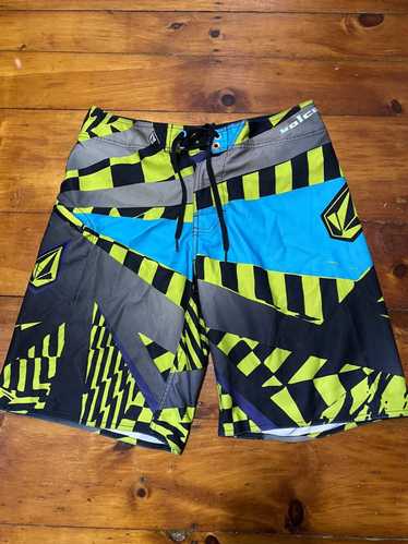 Volcom cheap rasta boardshorts