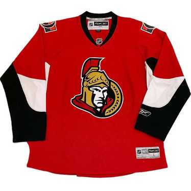 Reebok NHL Men's Ottawa Senators Jersey Crest Pullover Hoodie - XL