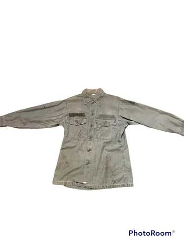 Military × Vintage 1970s military jacket.