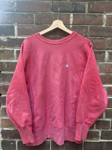 Champion × Vintage vintage 80s Salmon pink Champi… - image 1