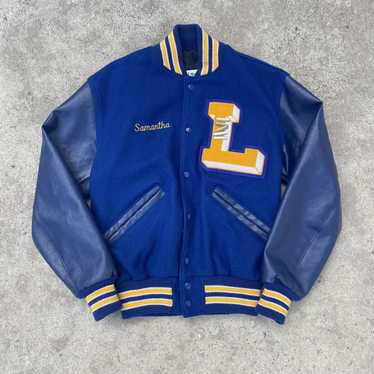 Vtg 1990s DeLong NHL Varsity Jacket - Made in USA (L/XL)
