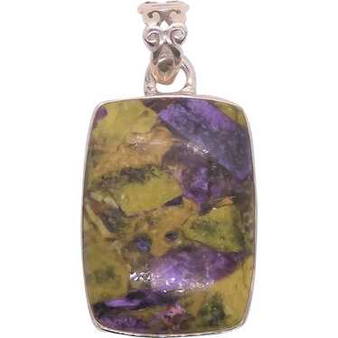 Charming Stitchite Sterling Silver Pendant