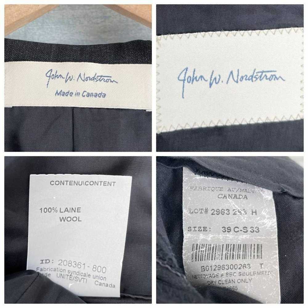 Nordstrom John W Nordstrom Wool Suit Charcoal Gra… - image 12