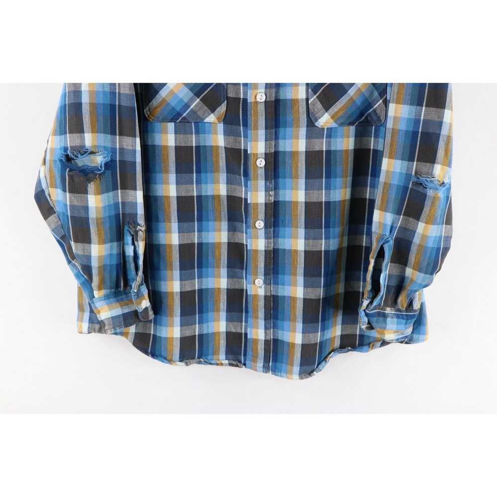 Ford Bronco Shacket Plaid Vintage Style Retro Button Up Shirt Jacket Large  Multiple - $25 - From The Skeletons