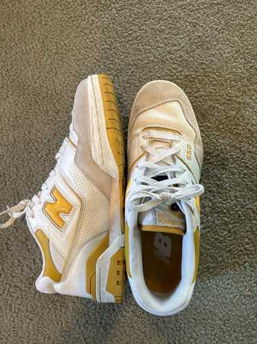 New Balance New Balance 550 White and Yellow 10.5