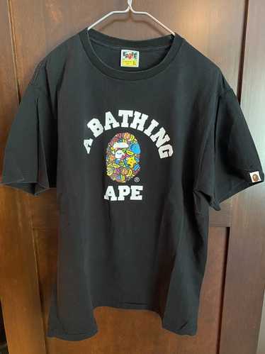 Bape Baby Milo College Tee - Glow in the Dark