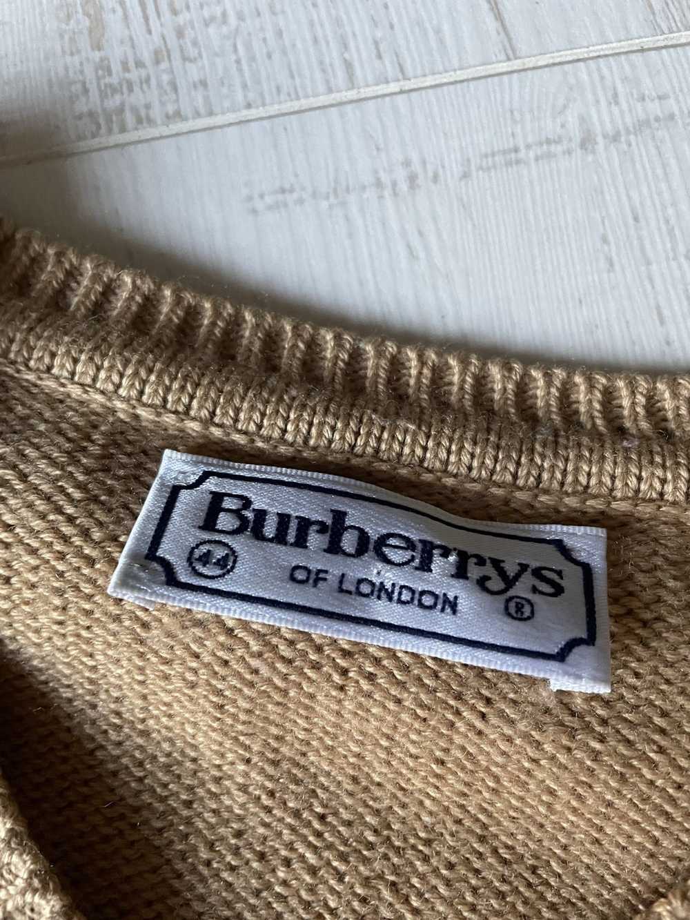 Burberry × Vintage Vintage Burberrys Of London Sw… - image 4