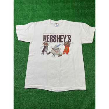 Jerzees Vtg Hershey's Candy Promo Shirt Sz Medium… - image 1