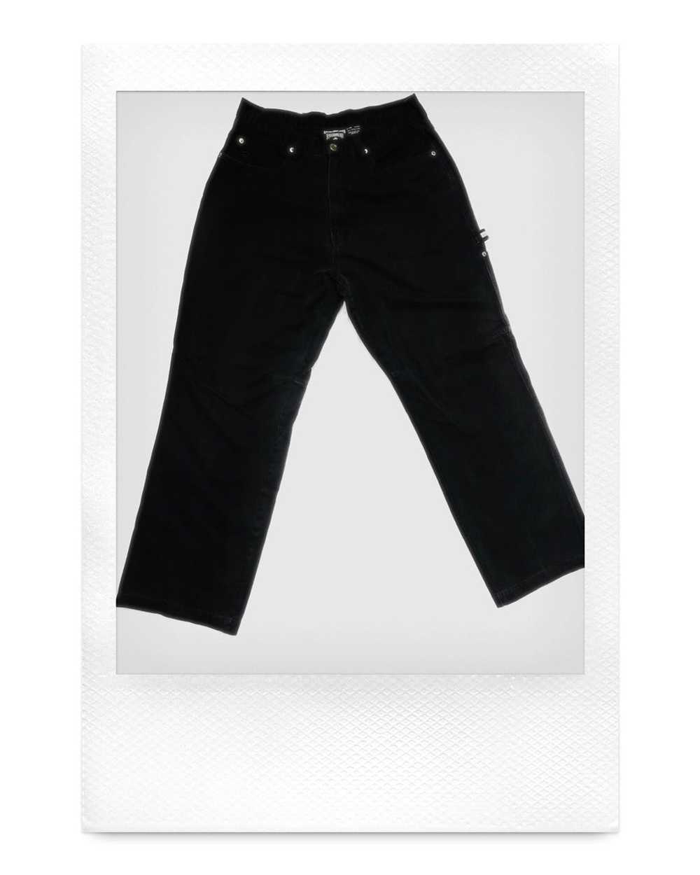 Rocawear ROCAWEAR EMBROIDERED BLACK CARGOS - image 1