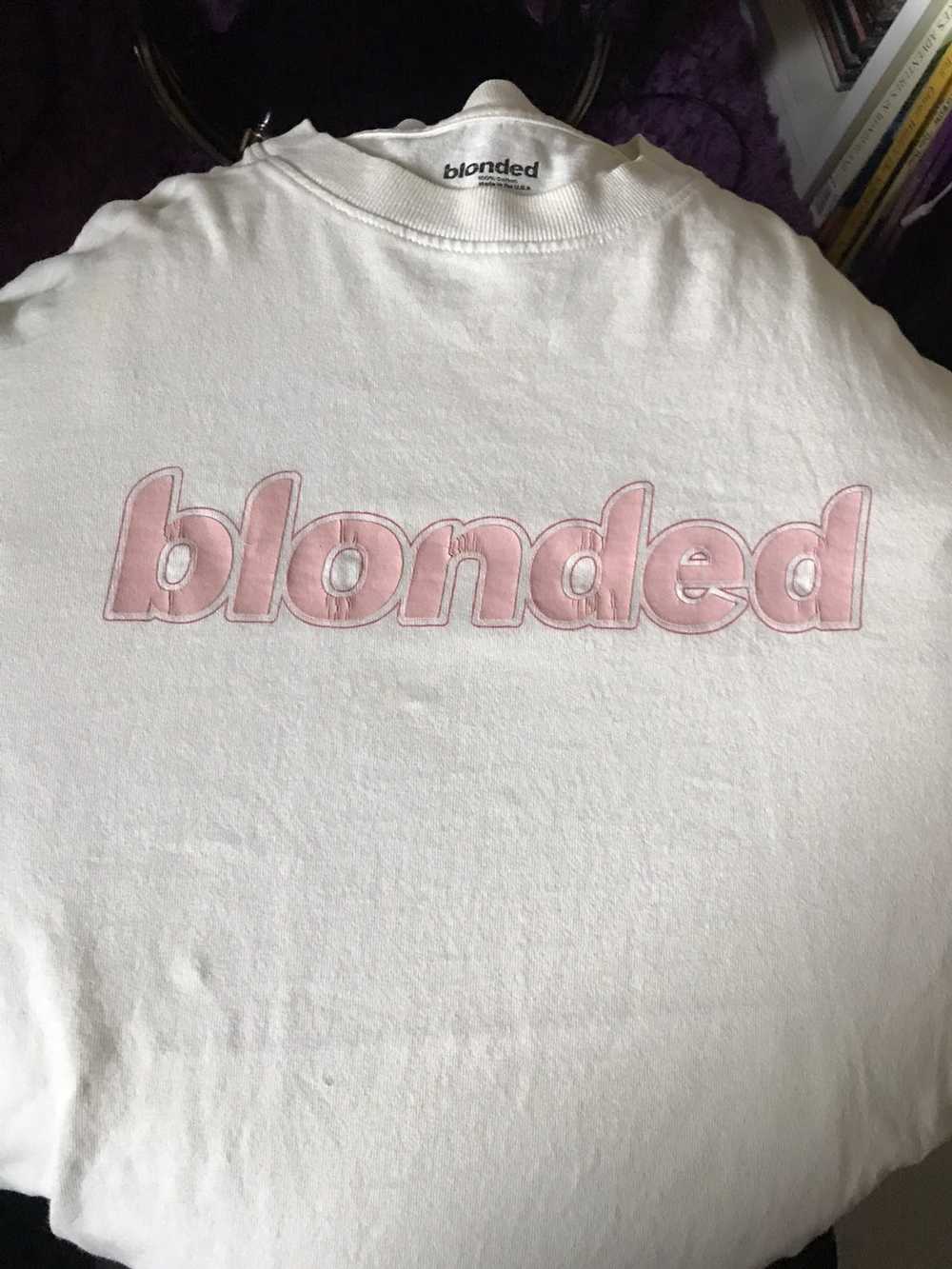 Frank Ocean Frank Ocean Blonded Pink on White Tee… - image 1