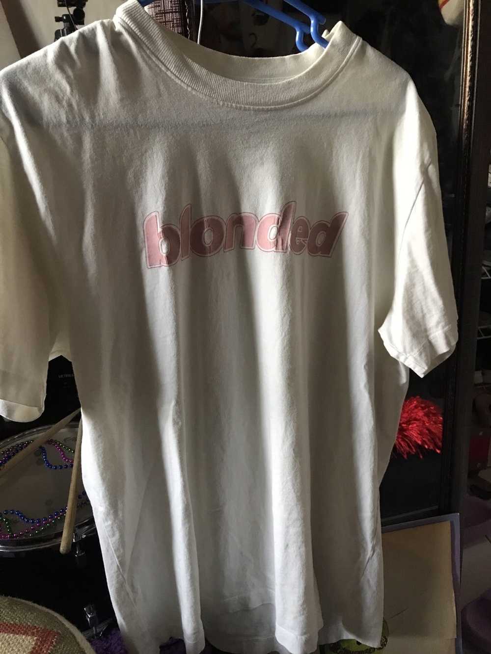 Frank Ocean Frank Ocean Blonded Pink on White Tee… - image 2