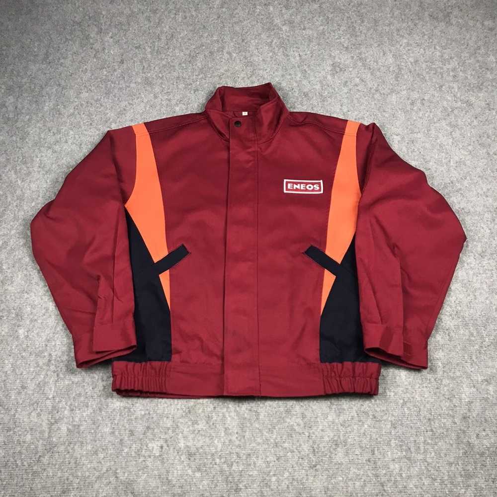 Racing VINTAGE ENEOS OIL UNIFORM JAPANERS JACKET - image 2