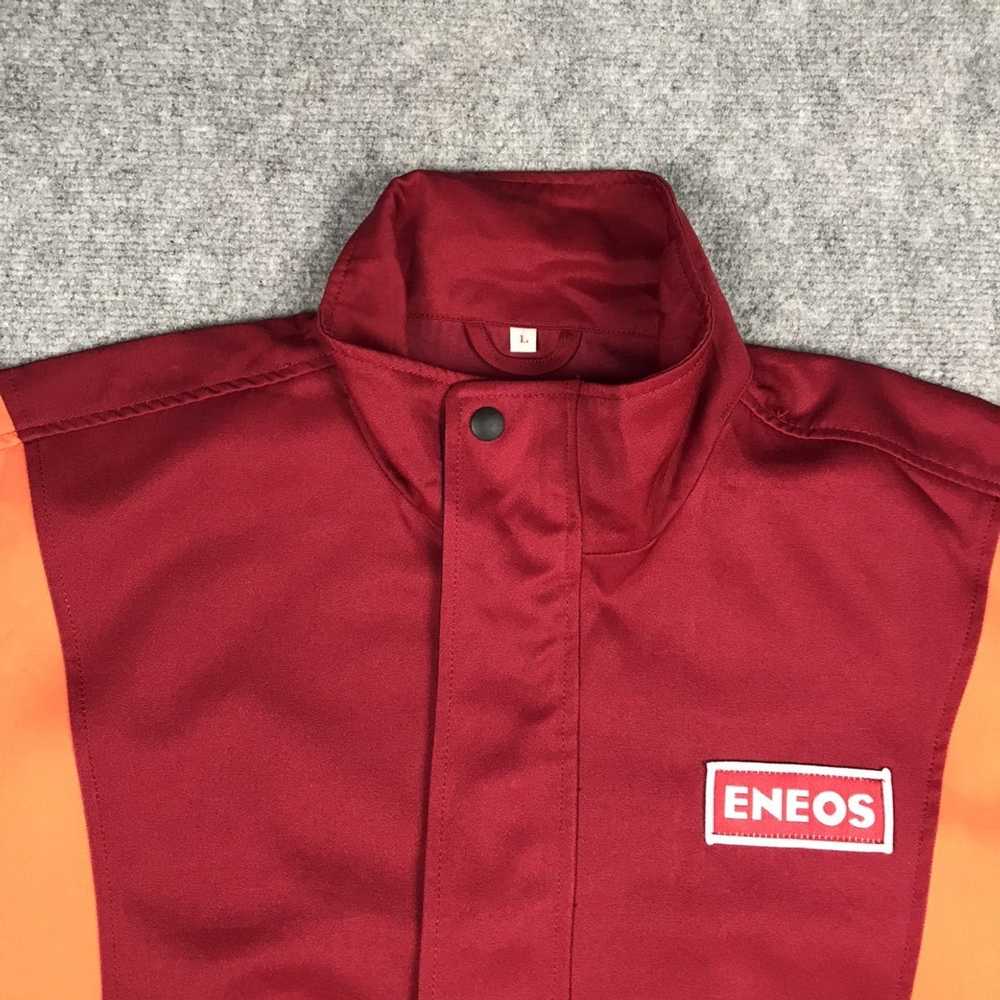 Racing VINTAGE ENEOS OIL UNIFORM JAPANERS JACKET - image 6