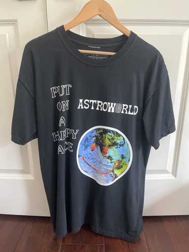 Travis Scott Astroworld “Put on a Happy Face” T-S… - image 1