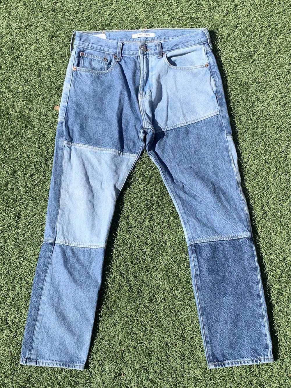 Pacsun Colorblock Jeans Slim Taper - image 2