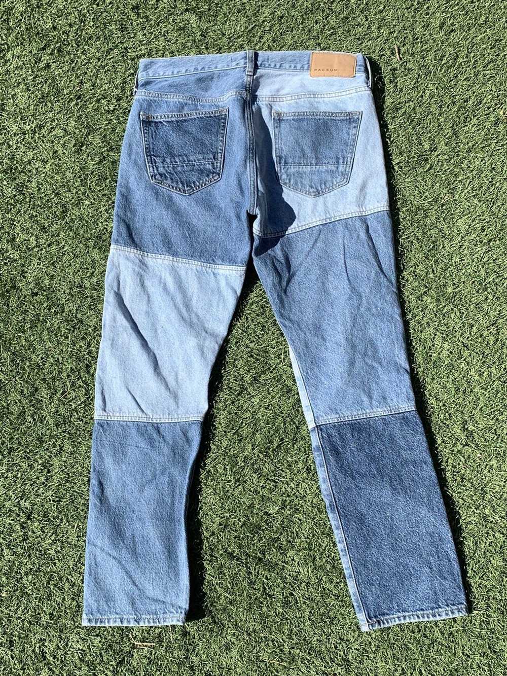 Pacsun Colorblock Jeans Slim Taper - image 3