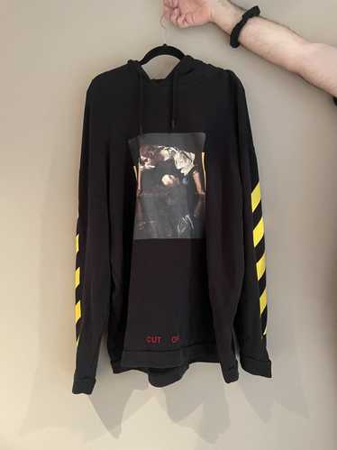 Off-White Off white black and yellow hoodie