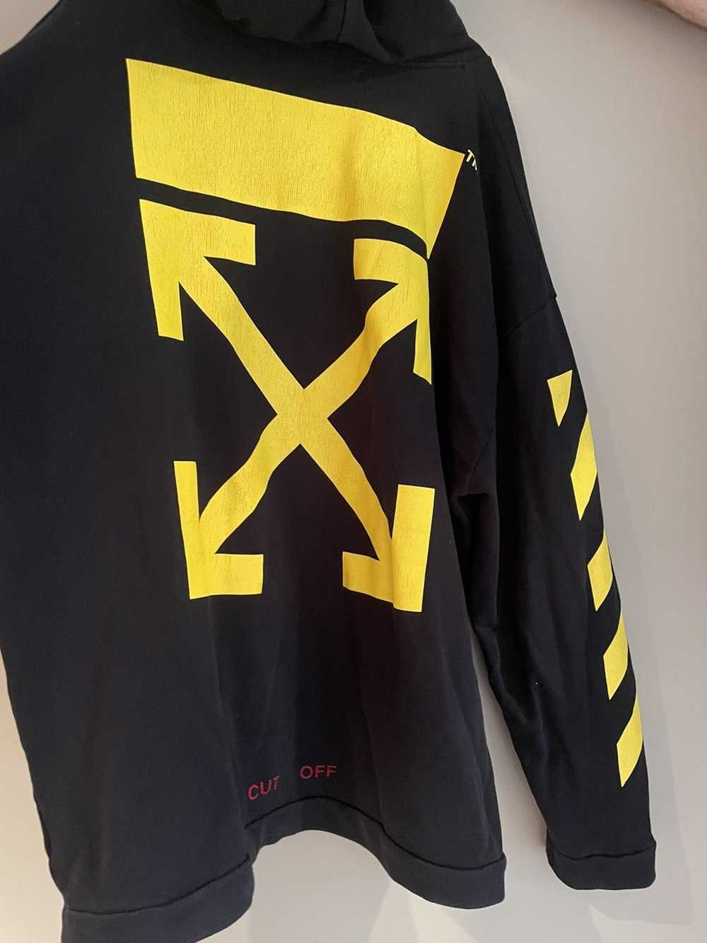 Off-White Off white black and yellow hoodie - image 3