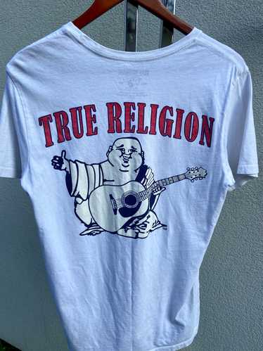 True Religion True Religion White Buddha T-Shirt