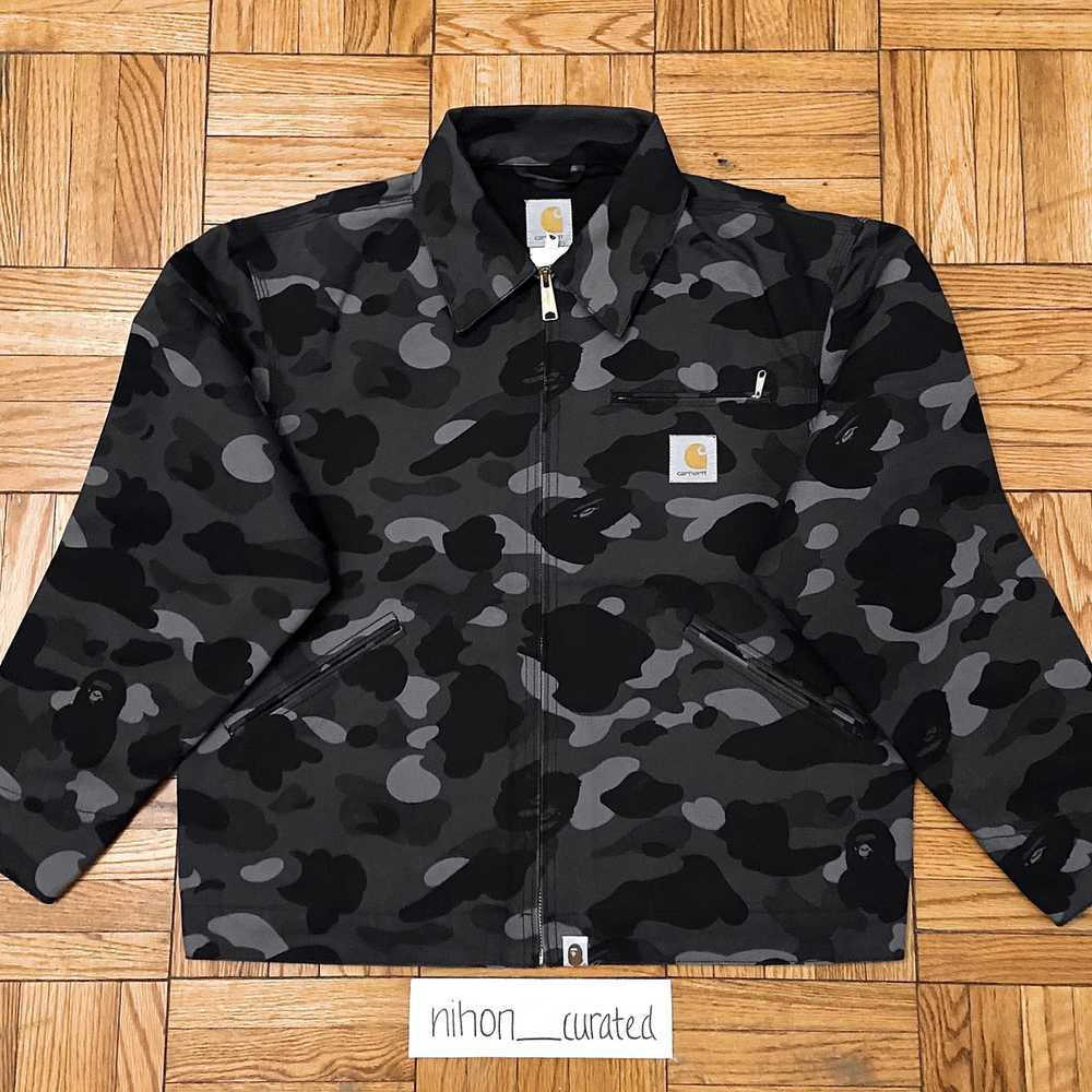 Bape × Carhartt RARE 2005 Bape x Carhartt Detroit… - image 1