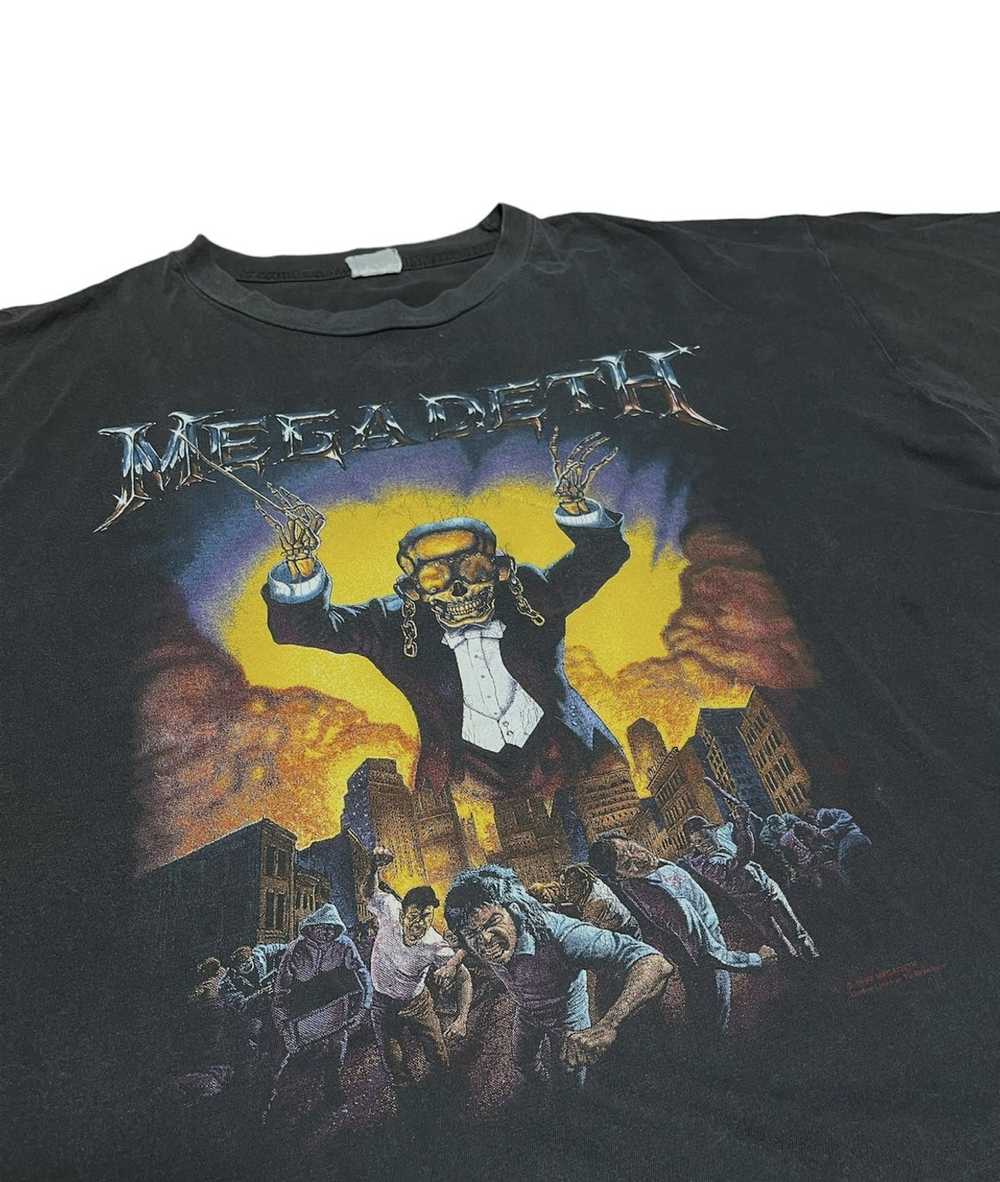 Megadeth × Rare × Vintage Vintage 1992 Megadeth B… - image 2