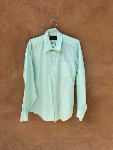 1960's Seafoam Green John Blair Dress Shirt - image 1