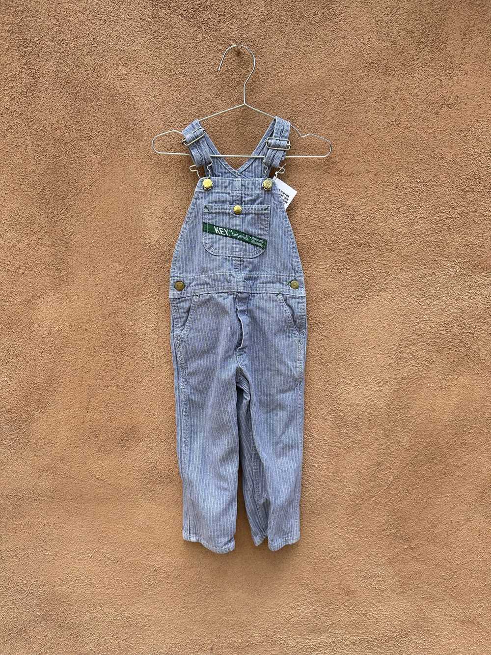 Engineer Stripe Key KId's Overalls Gem