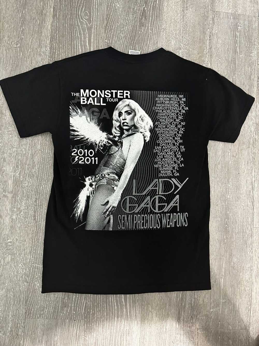 Band Tees × Streetwear × Vintage 2010 Lady Gaga C… - image 2