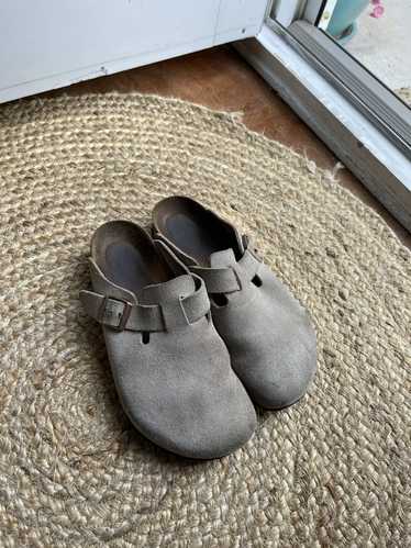 Birkenstock Birkenstock Boston Taupe Soft Footbed 