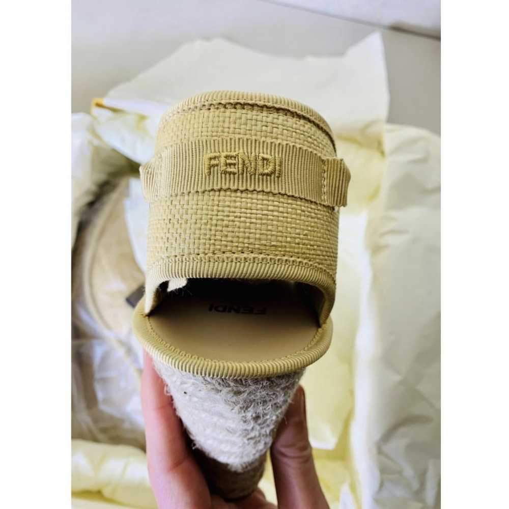 Fendi Cloth espadrilles - image 5