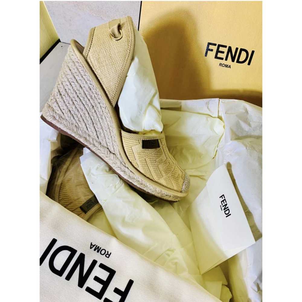 Fendi Cloth espadrilles - image 6