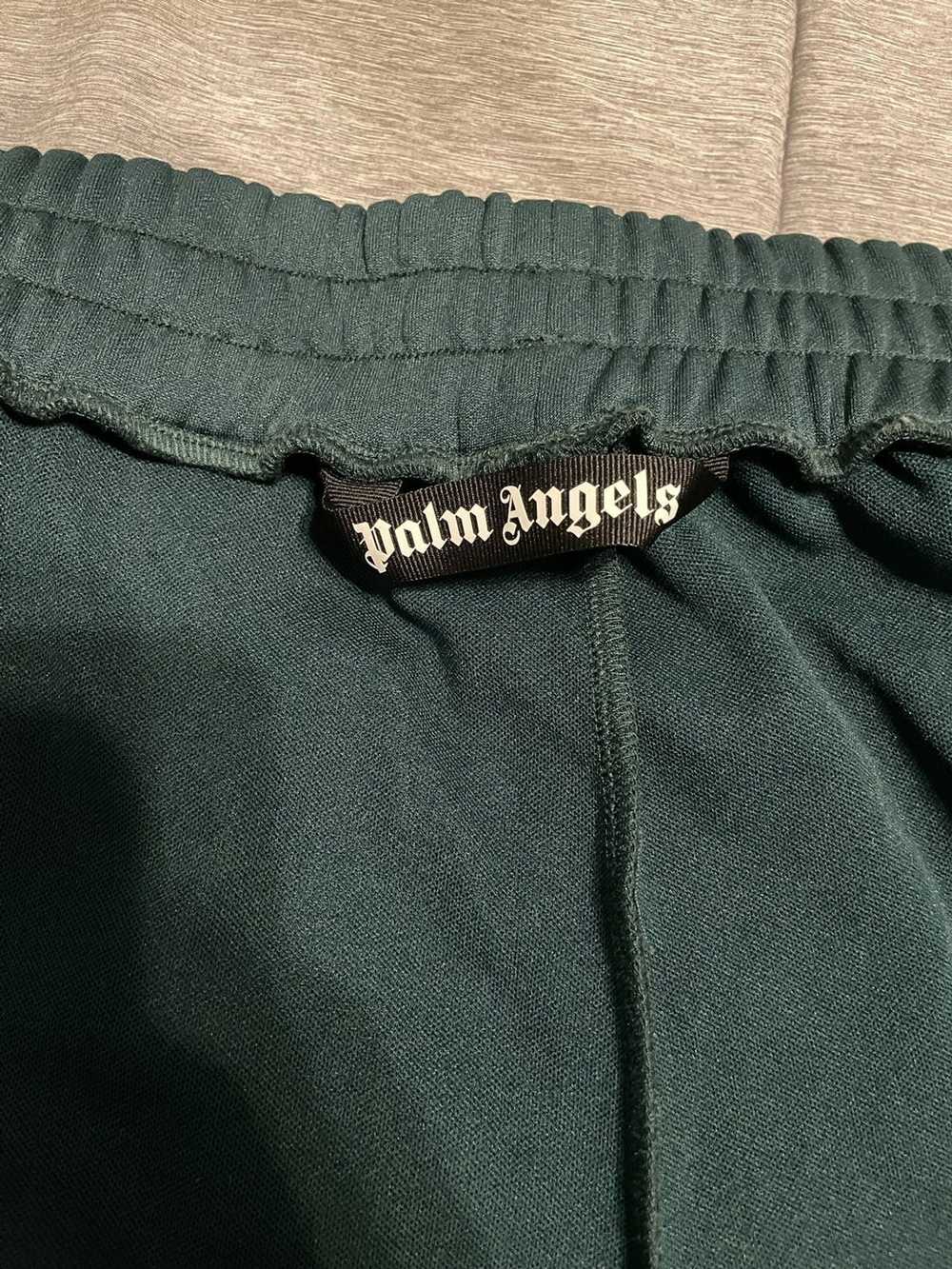 Palm Angels Green palm angles shorts - image 7