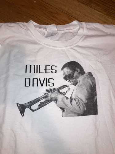 Vintage VTG MILES DAVIS Trumpet Jazz Music T-Shirt