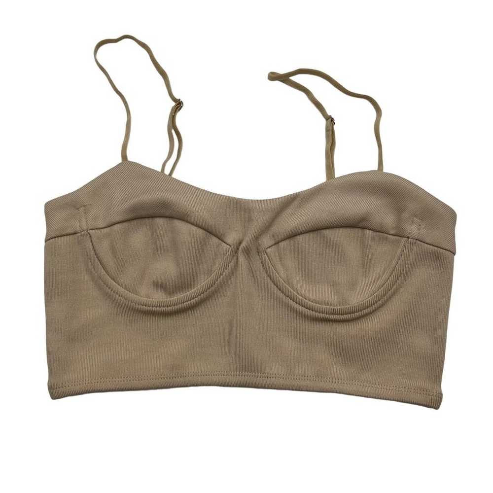 Other Adika Womens Nude Bustier Crop Top Bralette… - image 1