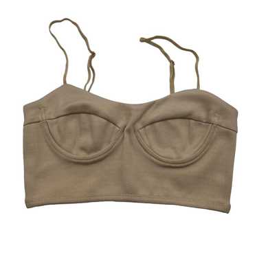 Other Adika Womens Nude Bustier Crop Top Bralette… - image 1