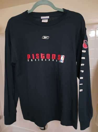 Reebok Detroit Pistons 2000s longsleeve - image 1