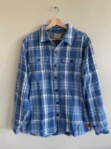 L.L.Bean Men's Scotch Plaid Traditional Fit Flannel Shirt