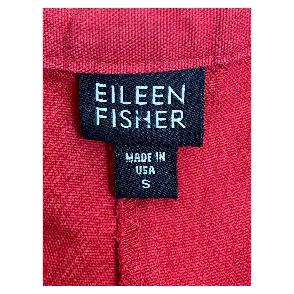 Eileen Fisher Eileen Fisher Dark Red Wide Leg 100… - image 3