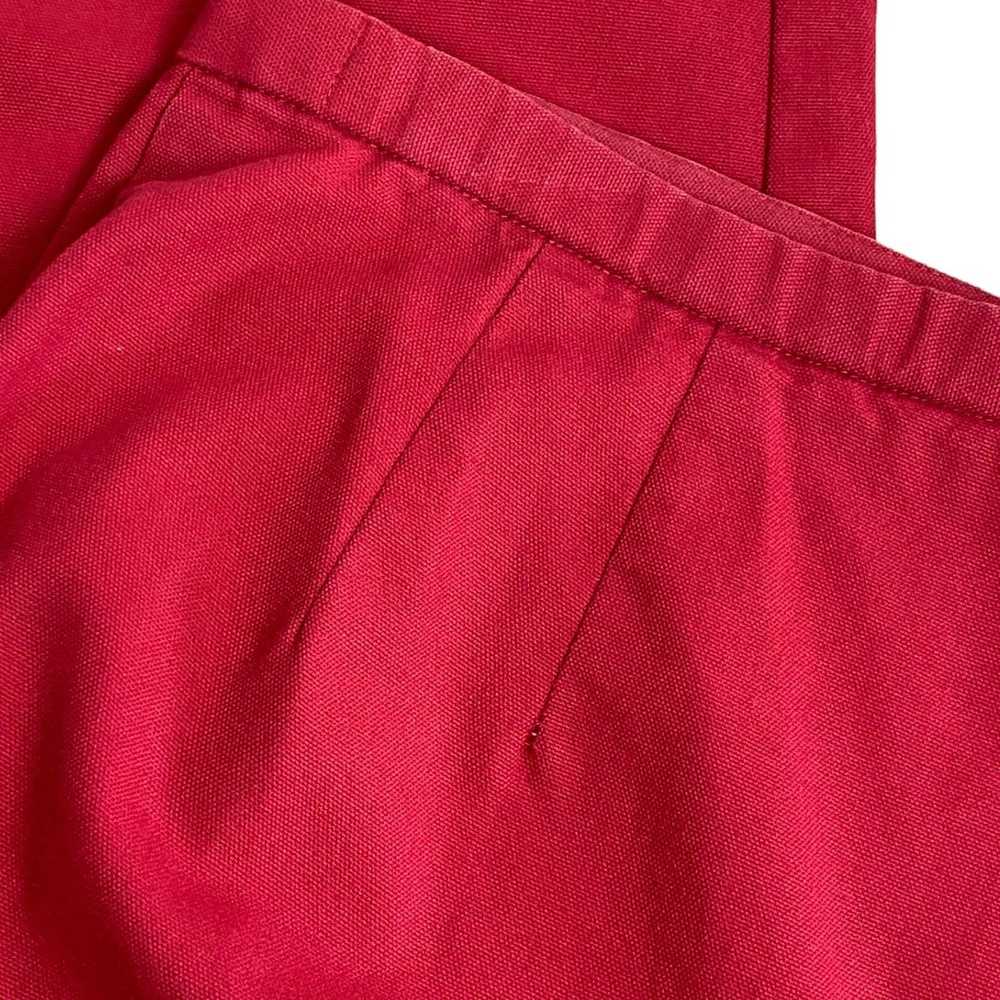 Eileen Fisher Eileen Fisher Dark Red Wide Leg 100… - image 7